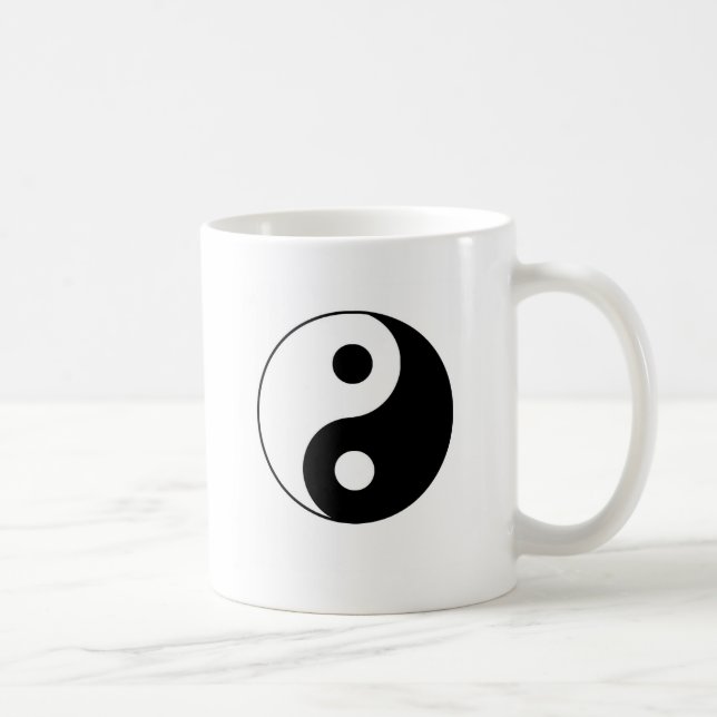 Traditionelles Yin Yang Tasse (Rechts)