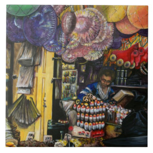 Traditionen des alten Handels, Jerusalem Fliese