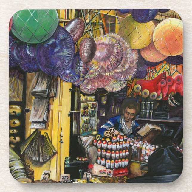 Traditionen des alten Handels, Jerusalem Getränkeuntersetzer (Vorderseite)