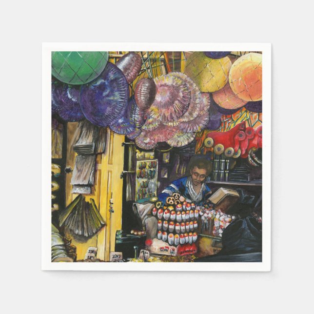 Traditionen des alten Handels, Jerusalem Serviette (Vorderseite)