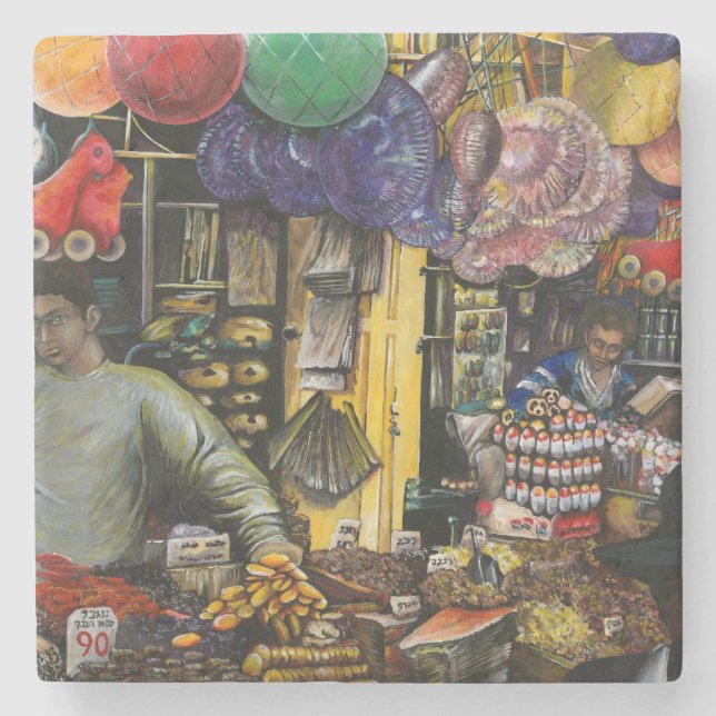 Traditionen des alten Handels, Jerusalem Steinuntersetzer (Vorderseite)