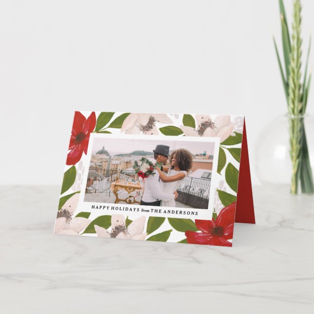 Traditionen Faltkarte für Feiertage Feiertagskarte (Vorderseite)