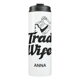 Tradwife Mütter Hausfrau  Thermosbecher