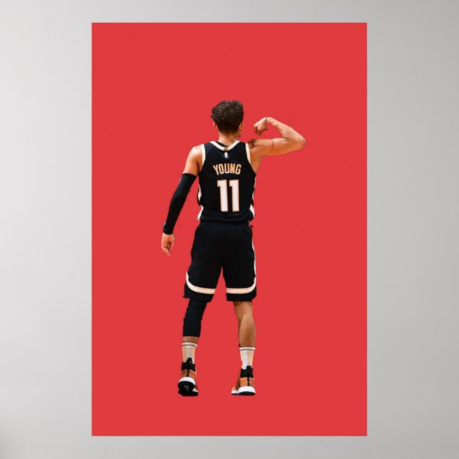 Trae Young Poster (Vorne)