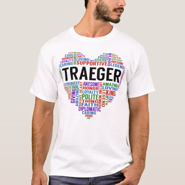 TRAEGER Legend Heart T-Shirt (Vorderseite)
