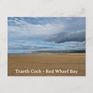 Traeth Coch - Red Wharf Bay Postkarte
