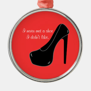 Traf nie einen Schuh Ornament Aus Metall