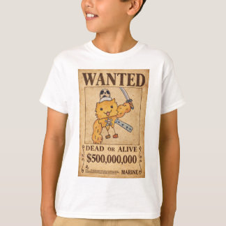 Trafalgar .D. Katze T-Shirt