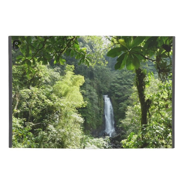 Trafalgar Falls Tropical Rainforest Fotografie iPad Pro 9.7" Hülle (Vorderseite)