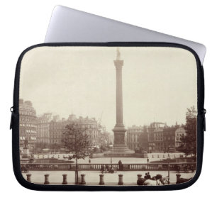 Trafalgar Quadrat, London (Sepia-Foto) Laptopschutzhülle