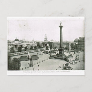 Trafalgar Square 1900 Postkarte