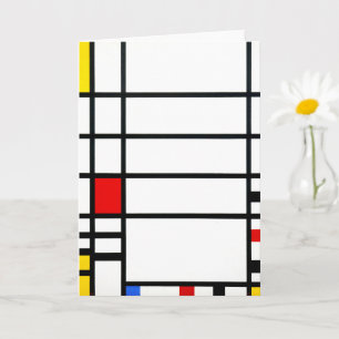 Trafalgar Square by Piet Mondrian - Moderne Kunst Karte
