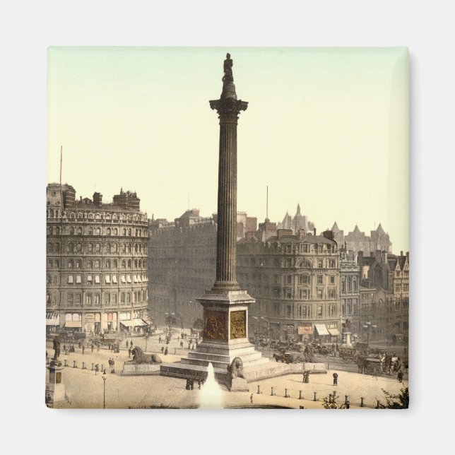 Trafalgar Square I, London, England Magnet (Vorne)