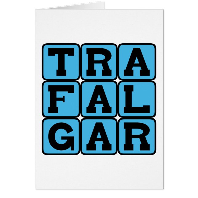 Trafalgar, Square in London (Vorne)