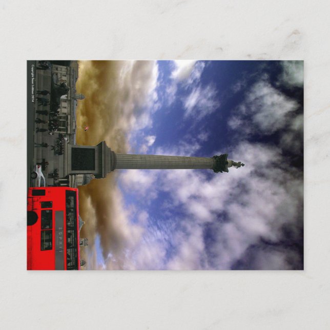 Trafalgar Square Postcard Postkarte (Vorderseite)