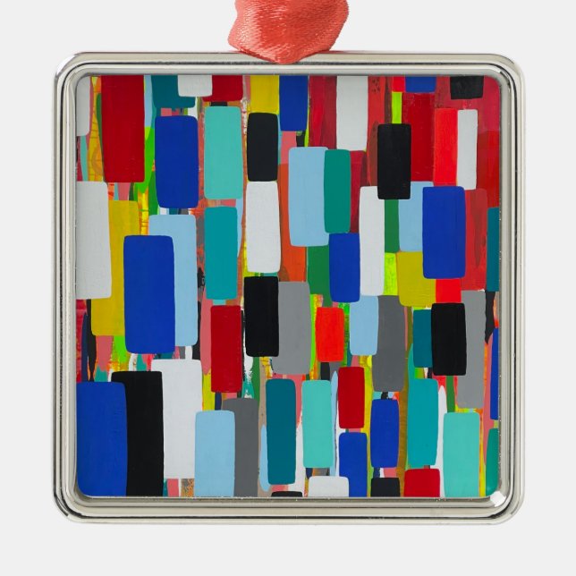 Traffic Jam Ornament Aus Metall (Vorne)