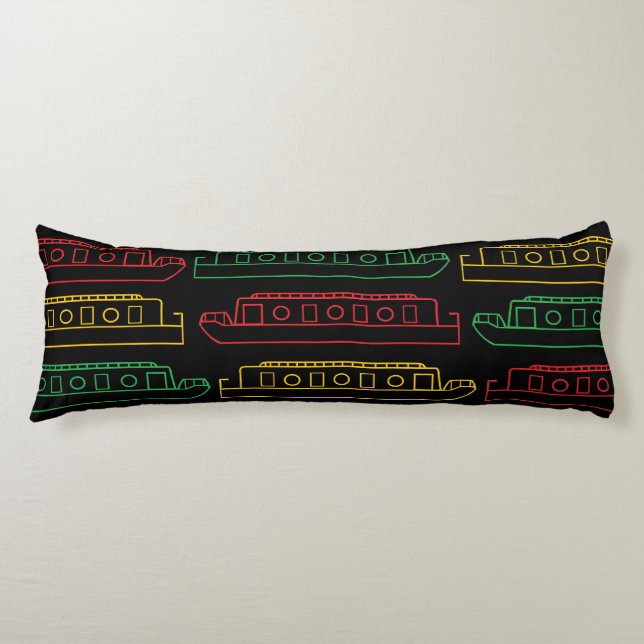 Traffic Light Barges Canal Boats Seitenschläferkissen (Vorderseite)