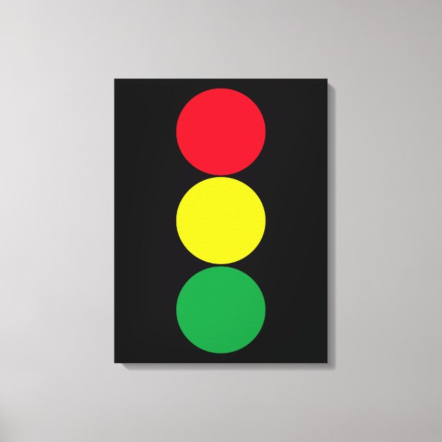 Traffic Light Leinwanddruck (Vorderseite)