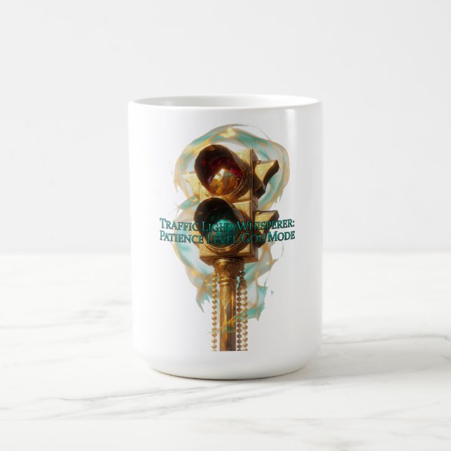 Traffic Light Whisperer T Shirt Kaffeetasse (Mittel)