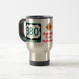 Traffic Nightmare Hwy 380, McKinney, TX Travel Mug Reisebecher