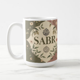 Trag deine Stärke mit dir — diese Geduld-Aufkleber Kaffeetasse