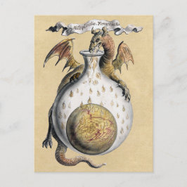 Tragbar für die Multiplikation in der Alchemie Postkarte