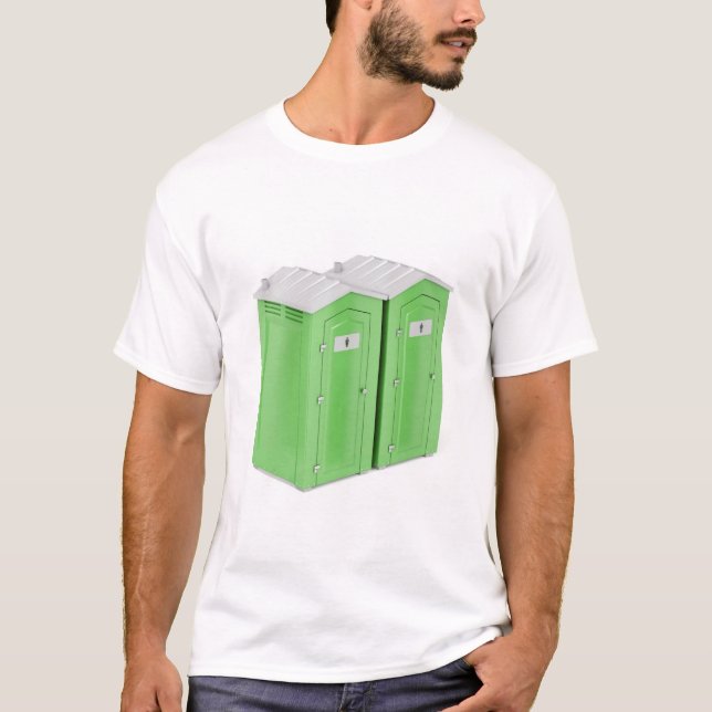 Tragbare chemische Toiletten T-Shirt (Vorderseite)