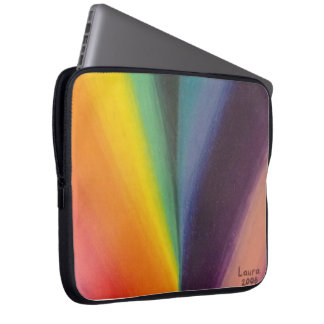 Tragbare Hülle 15 Zoll Das Leben ist bunt Laptopschutzhülle
