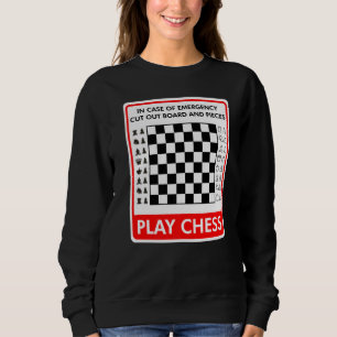 Tragbare Notrufschachbrett Sweatshirt