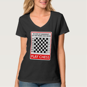 Tragbare Notrufschachbrett T-Shirt