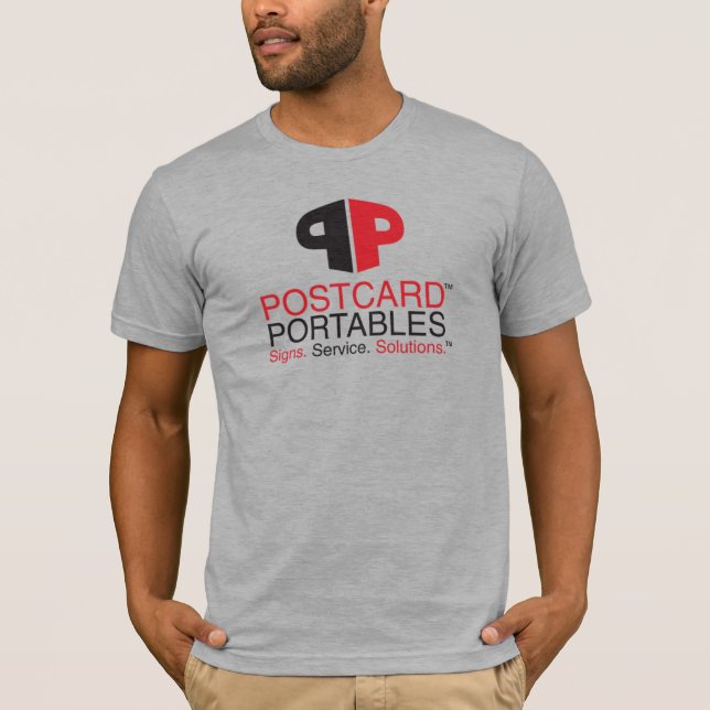 Tragbare Postkarten T-Shirt (Vorderseite)