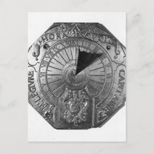 Tragbare Sonnenterrasse, aus Sierk Castle 1756 Postkarte