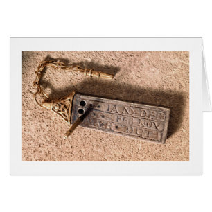 Tragbarer Sundial, Silber und Gold, 10.