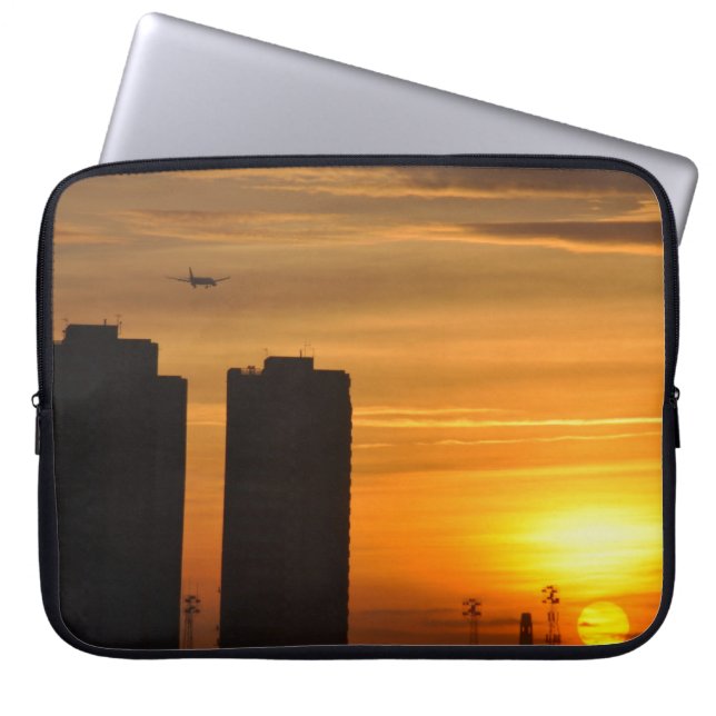 TRAGBARER ÜBERZUG PC BRITISH SUNSET LAPTOPSCHUTZHÜLLE (Vorderseite)