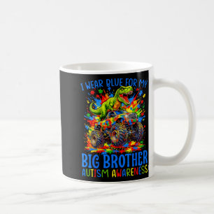 Trage Blau für den großen Bruder Autism Awareness Kaffeetasse