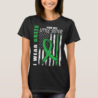 Trage Grün, kleine Schwester, Nierenerkrankung-Bew T-Shirt