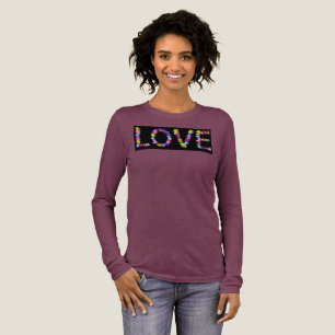 Trage Liebe täglich   Mutige Inspirierende Verbind Tri-Blend Shirt