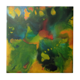 Trage mit Johnson Abstrakt Artwork Fliese