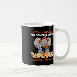 Trage Orange für jemanden, den ich liebe Leukämie- Kaffeetasse