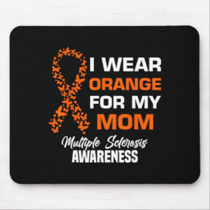Trage Orange für Mütter mit MS Multiple Sklerose Mousepad