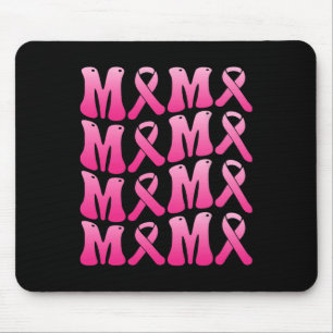 Trage Rosa für meine Mama Brustkrebs Unterstützer Mousepad