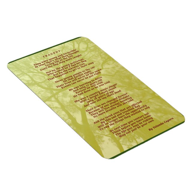 Tragedy Flexible Magnet (Rechte Seite)