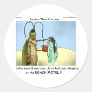 Tragedy @ Roach Motel gibt T-Shirts Tasse Karte us Runder Aufkleber