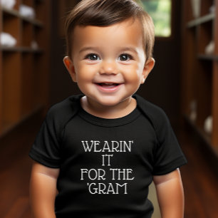 Tragen für das "Gram Baby" Baby T-shirt