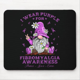 Tragen Lila für den Fibromyalgie-Bewusstseinstag K Mousepad