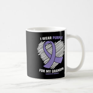 Tragen Lila für meine Opa Fibromyalgie Bewusstsein Kaffeetasse