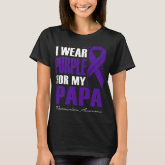 Tragen Lila für meine Papa Fibromyalgie Bewusstsei T-Shirt