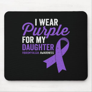 Tragen Lila für meine Tochter Fibromyalgie Bewusst Mousepad