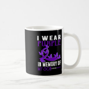 Tragen Lila im Gedächtnis meines Sohnes Überdosier Kaffeetasse