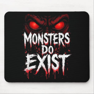 Tragen Monster Existent Furchteinflössende Augen T Mousepad